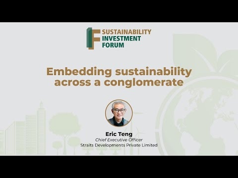 Embedding Sustainability across a conglomerate | The Edge Singapore