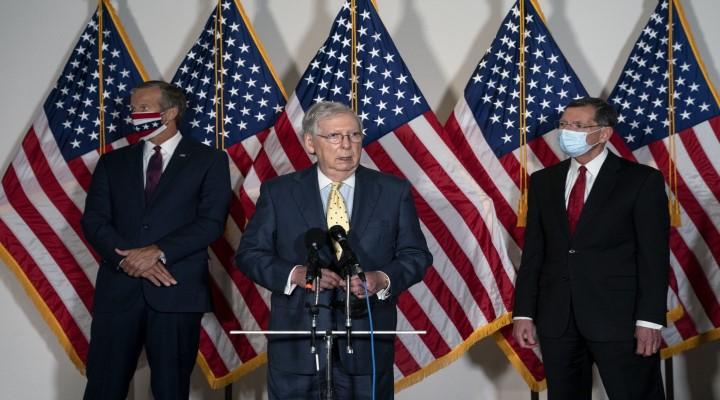 Partisan squabbling in US senate puts economic stimulus into jeopardy