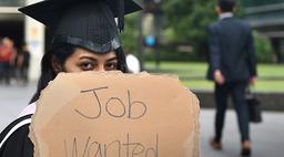 Young, educated and jobless