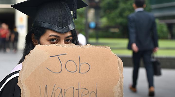 Young, educated and jobless