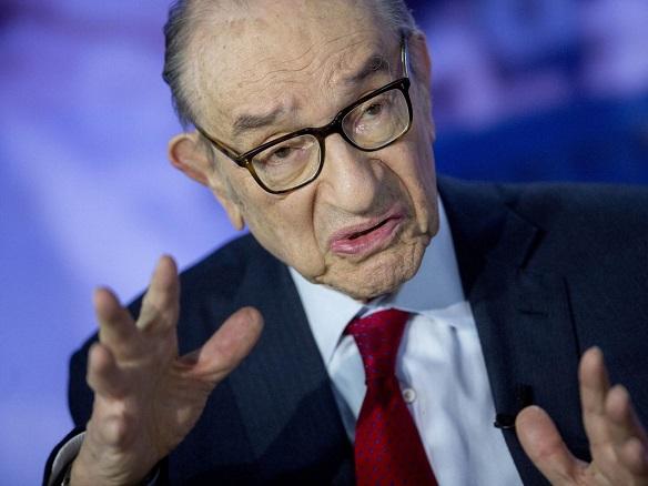 Former Fed Chair Alan Greenspan sees bubbles in stocks and bonds
