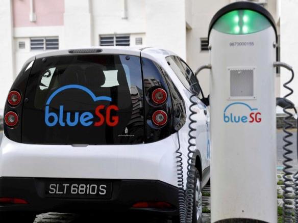 Electric car-sharing programme hits Singapore roads