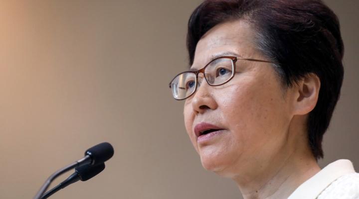 Hong Kong leader announces withdrawal of controversial extradition bill