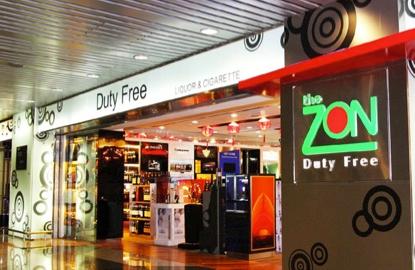 Duty Free Int'l an attractive counter to check out
