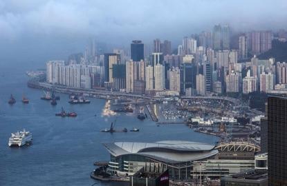 Hong Kong property market at risk, finance chief warns