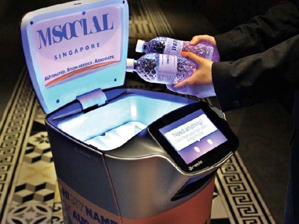 Can Singapore's hotels depend on automation to ease its manpower woes? 