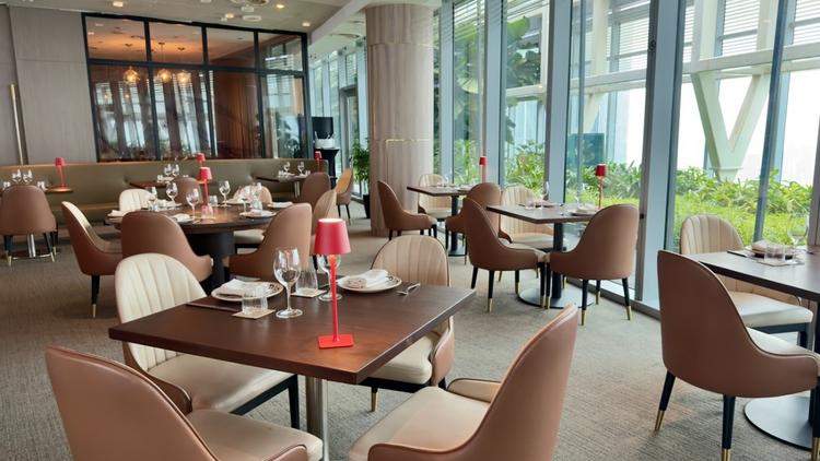 Altro Zafferano takes on an easy vibe while retaining its unbeatable view of the city