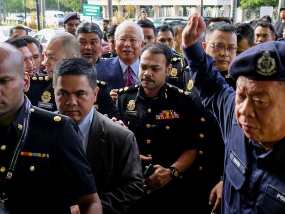 Najib pleads not guilty to corruption charges in 1MDB case