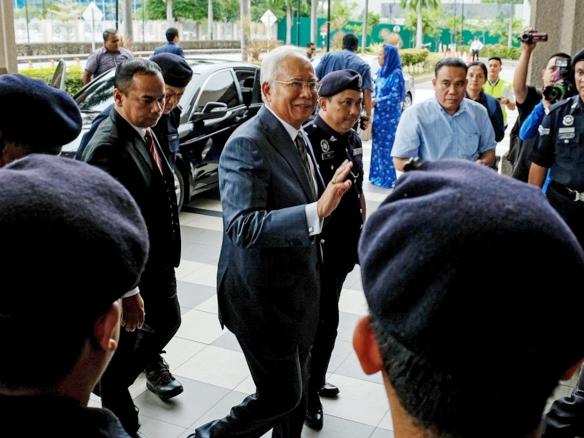 Najib pleads not guilty to three counts of 1MDB-linked money laundering